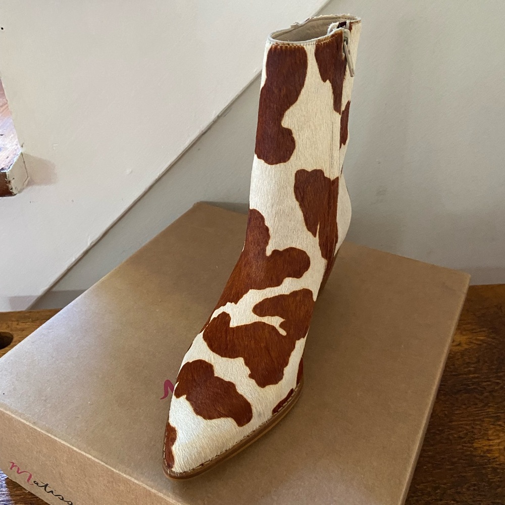 NEW Matisse Cary cowhide leather booties - Picture 2 of 4